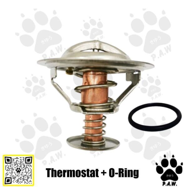 Second image of Thermostat for Honda Accord CD6/CD8, Prelude, Odyssey 3.5, CRV 78°C (With Oring)