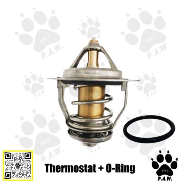 Second image of Thermostat for Kia Sorento 2.5, Pregio & Hyundai Starex A1 1997-2006 82°C (With Oring)