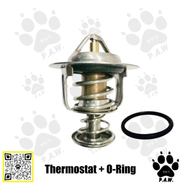 Second image of Thermostat for Toyota Hilux KUN25, Land Cruiser Prado 71°C (With Oring) (SPECIAL SIZE)
