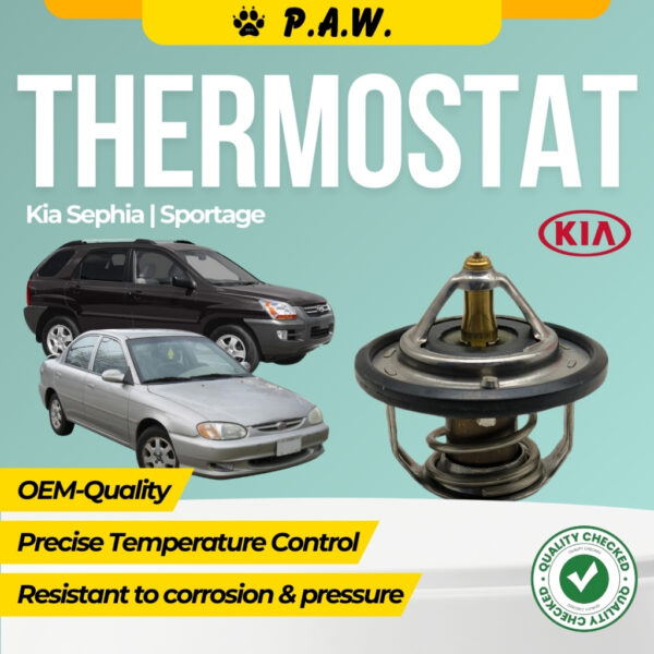 Thermostat for Kia Sephia, Sportage 82°C (With Oring)