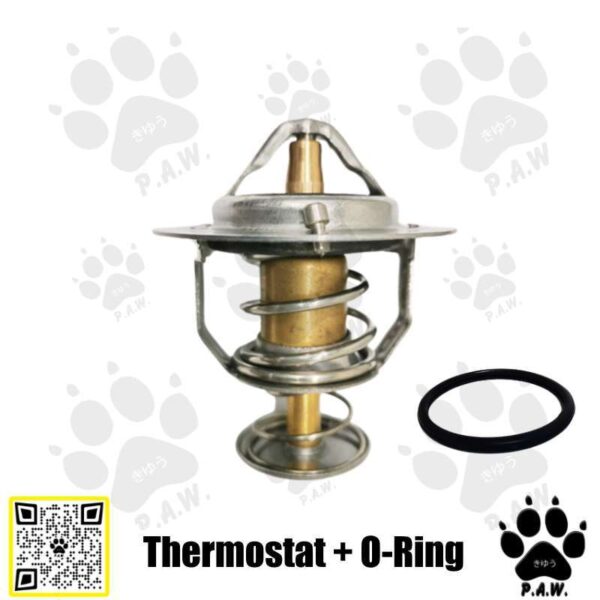 Second image of Thermostat for Proton Perdana V6, Waja 1.6 4M40 & Chery Eastar 2.4 76.5°C (With Oring)