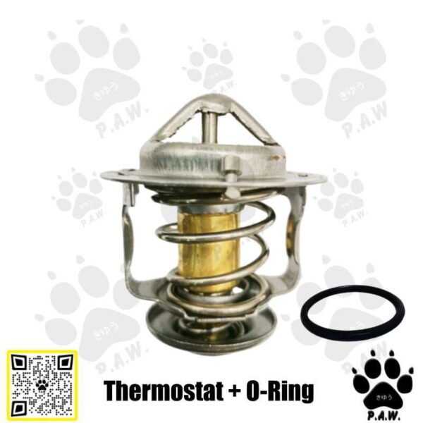 Second image of Thermostat for Nissan Sentra N16/B13/B14, Serena C23, AD Resort Y10 76.5°C (With Oring)