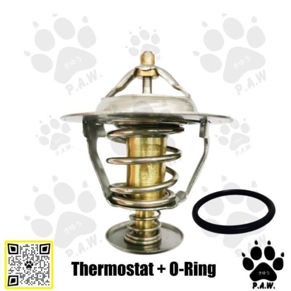 Second image of Thermostat for Nissan Urvan E25, Navara NP300, Terrano R20 82°C (With Oring)