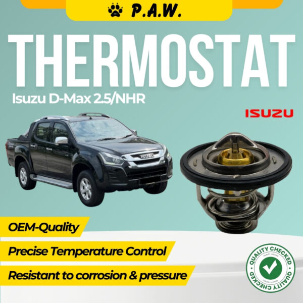 Thermostat for Isuzu D-Max 2.5, NHR 82°C (With Oring)