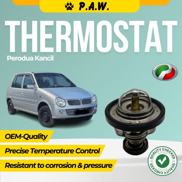 Thermostat for Perodua Kancil 82°C (2 Hole) (With Oring)