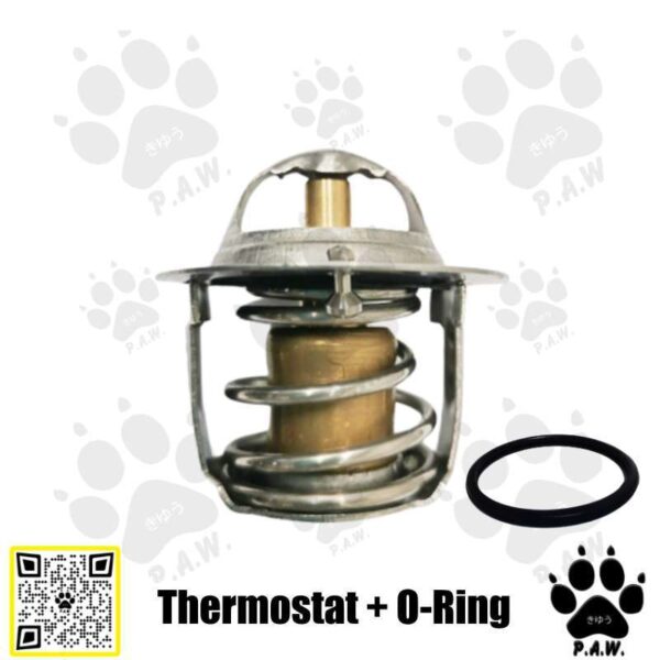 Second image of Thermostat for Daihatsu Gran Max & Suzuki Ertiga, Swift, ERV, APV, Alto & Proton Juara 82°C (With Oring)