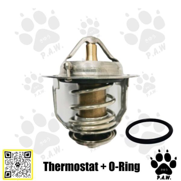 Second image of Thermostat for Perodua Kembara J100, Rusa S89 & Daihatsu Charade G100, Rocky 78°C (With Oring)