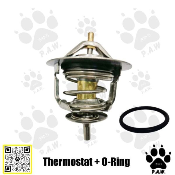 Second image of Thermostat (LONG) for ISUZU HICOM 4.3, NPR 82°C (With Oring)