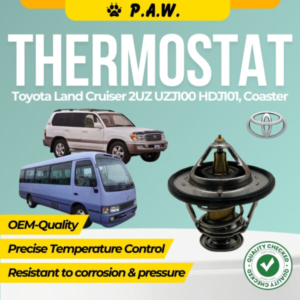 Thermostat for TOYOTA LAND CRUISER 2UZ UZJ100 HDJ101, COASTER