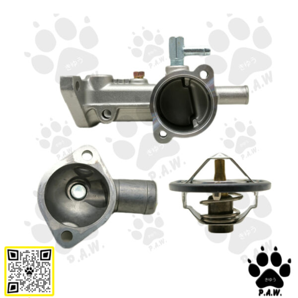 Second image of Proton Wira VDO 1.3 1.5 2001~2008 Thermostat Housing (WT PIPE) (TOP+LOWER JOINT-ALUMINIUM)