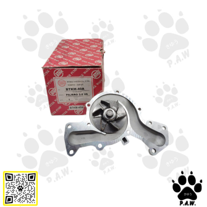 Mitsubishi Pajero 3.0 V6 V43 BTKK Water Pump 40A 25100-36000