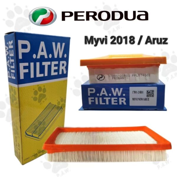 Air Filter for Perodua Myvi D20N, Aruz & Toyota Avanza, NCP150, Rush & Mitsubishi Attrage