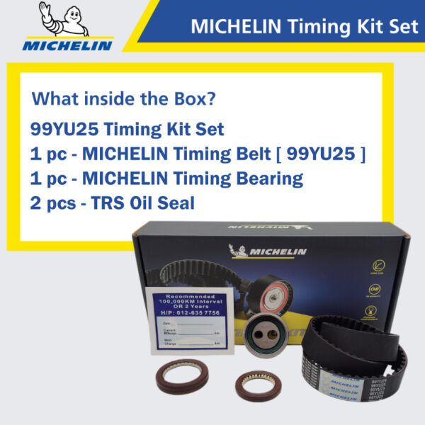 Second image of MICHELIN Perodua Kancil 660 Timing Kit Set 99YU25