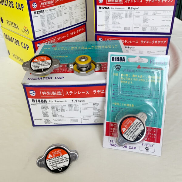 RADIATOR CAP R148A 1.1 MYVI (BIG/SPRING-YELLOW)(FUTUBA) TEMPERATURE GUAGE FOR ALL MODEL