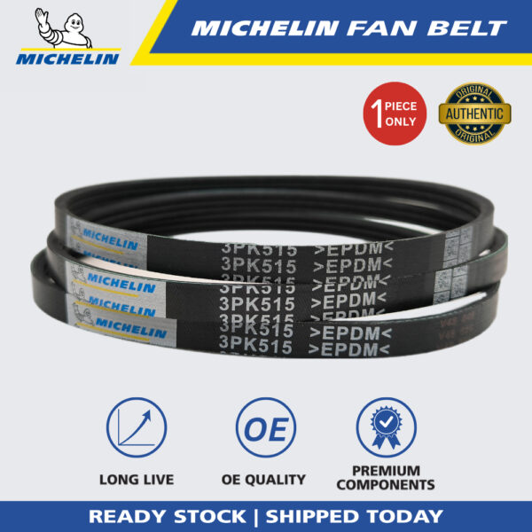 MICHELIN Perodua Kenari, Kelisa, Myvi 1.0, Viva 850 Fan Belt (3PK515)