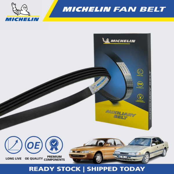Second image of MICHELIN Proton Wira, Satria, Arena 1.3 1.5, Mazda 626 1.6 Fan Belt (4PK595)