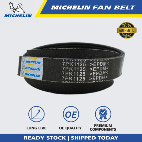 MICHELIN Nissan Almera 1.5 / 1.6, Renault Senic Fan Belt (7PK1125)