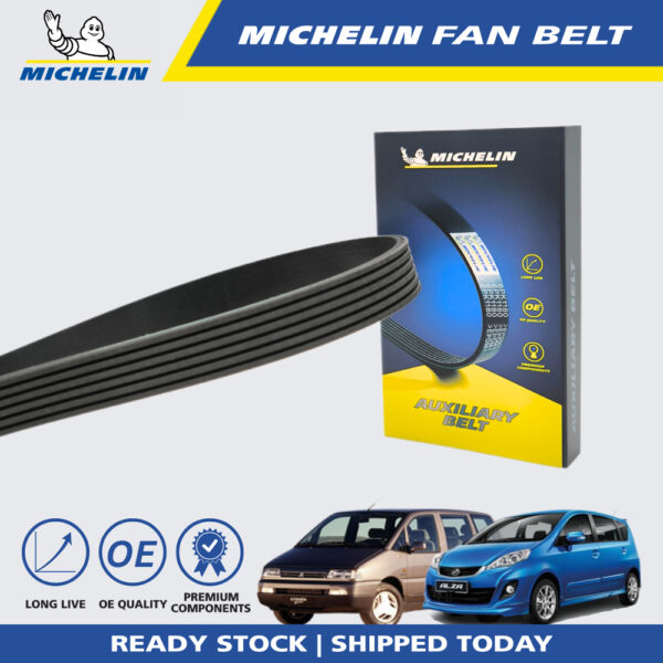 Second image of MICHELIN Perodua Alza, Citroen Evasion TD, BMW 318I E46, Volkswagen Polo Fan Belt (6PK1735 /6PK1736)