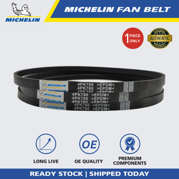 MICHELIN Proton Wira 1.6, Kembara, Mitsubishi Pajero IO 1800 Fan Belt (4PK780)