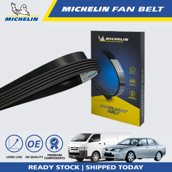 Second image of MICHELIN Proton Waja 1.6, Toyota Hiace RZH112, Hyundai 303/425, BMW 523I, E39, 325I Fan Belt(5PK865)