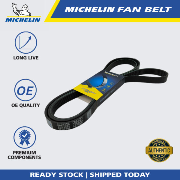 Second image of MICHELIN Proton Inspira 1.8 2.0, Mitsubishi ASX Lancer GT Evo X 10 CY4A Fan Belt (6PK2560)