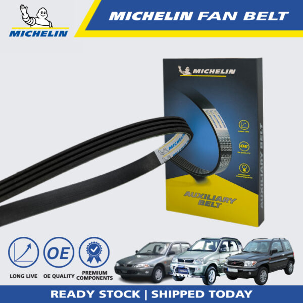 Second image of MICHELIN Proton Wira 1.6, Kembara, Mitsubishi Pajero IO 1800 Fan Belt (4PK780)