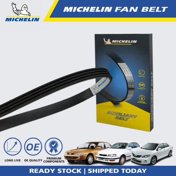 Second image of MICHELIN Proton Wira, Satria, Arena, Toyota Corona AT170, Corolla SEG, Honda Civic Fan Belt (4PK870)