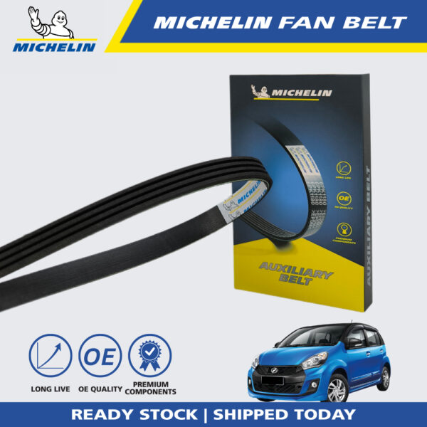Second image of MICHELIN Perodua Myvi 1.3 'Lagi Best' Fan Belt (4PK1630)