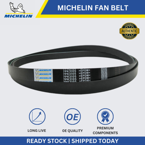 MICHELIN Ford Ranger 3.2 2013 Fan Belt (7PK3105)