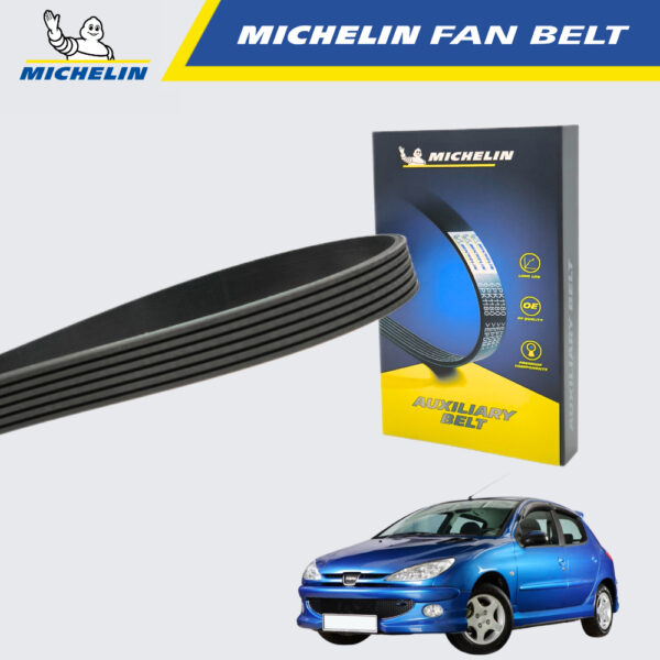 Second image of MICHELIN Peugeot 206 (Naza Bestari) Fan Belt (6PK1565)