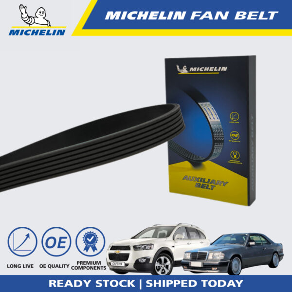 Second image of MICHELIN Mercedes W124 230 with A/C, E200, Alfa Romeo 164, Chevrolet Captiva 2.4 Fan Belt (6PK1980)
