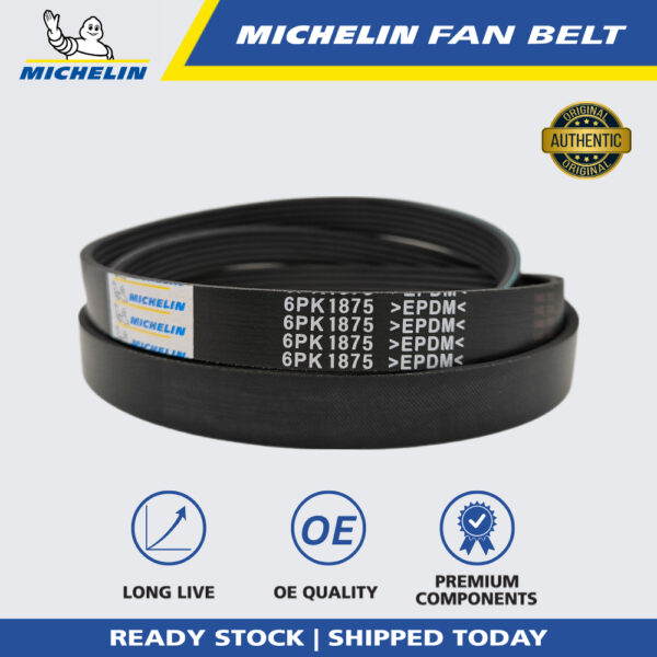 MICHELIN Chevrolet Aveo 1.5, Optra 1.6, Nabira 1.8 Fan Belt (6PK1875)