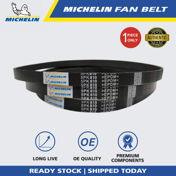 MICHELIN Toyota Daihatsu Charade Fan Belt (5PK810)