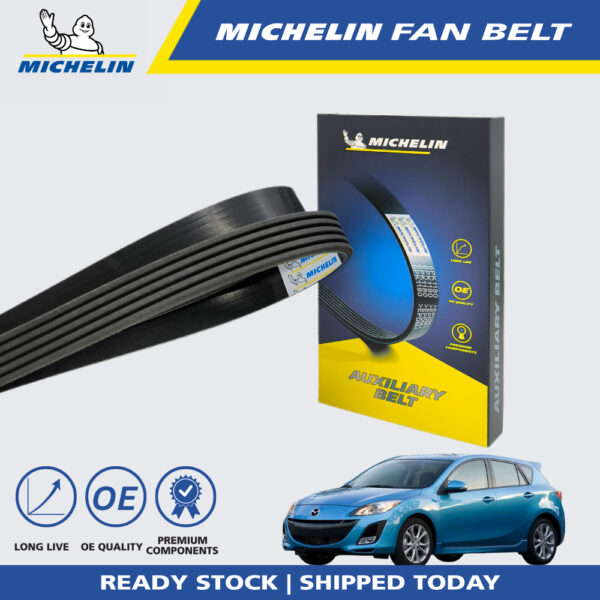 Second image of MICHELIN Mazda 3 1.6 2.0 2009 Fan Belt (5PK715)