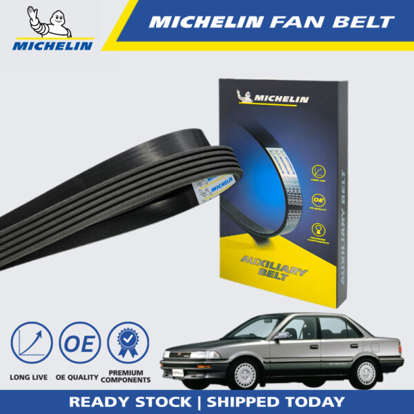Second image of MICHELIN Toyota Corolla EE90 1.3 Fan Belt (5PK880)