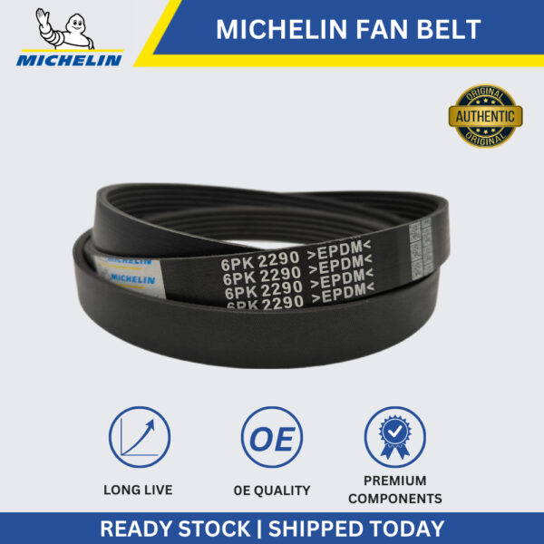 MICHELIN Mazda 8 2.3, Mazda 6 2.0 Fan Belt (6PK2290)