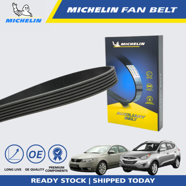 Second image of MICHELIN Hyundai Tucson 2.0, Kia Forte 1.6, Rondo 2.0 Fan Belt (6PK2160)