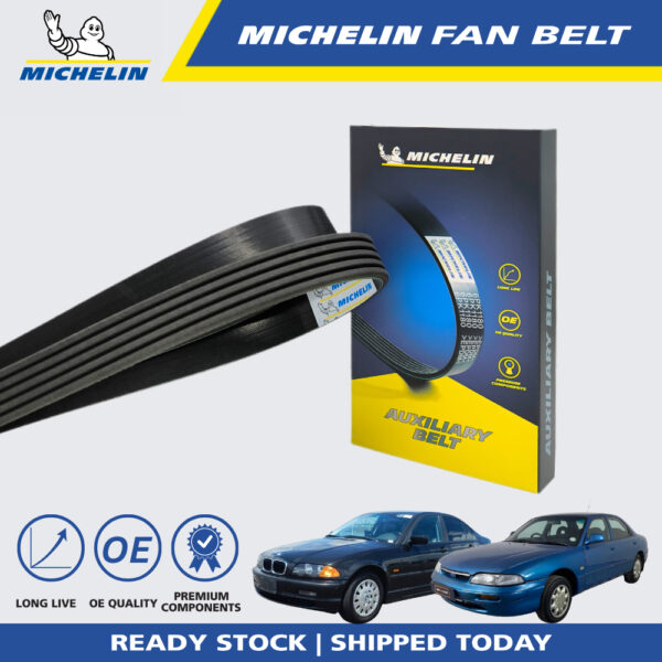 Second image of MICHELIN Mazda 626 1.6 1.8, Ford Telstar 1.8 2.0, BMW 318I E46 2.0 A/C Fan Belt (5PK950)