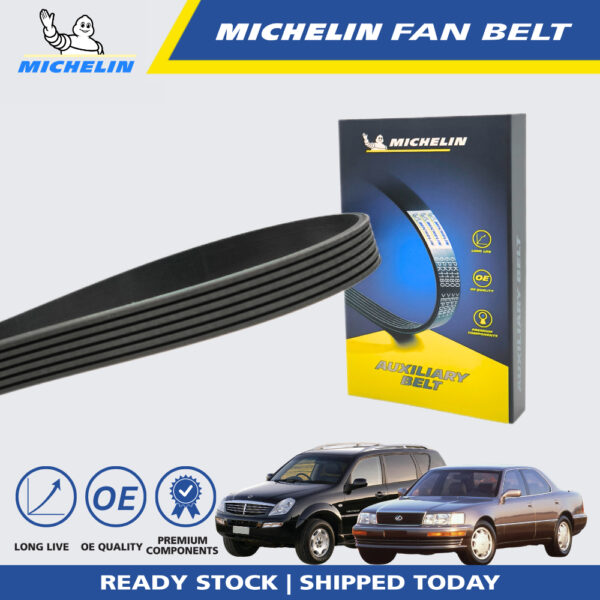 Second image of MICHELIN Ssangyong Rexton 270, Toyota Lexus LS400 V8, Mercedes 230E 260E (W124) Fan Belt (6PK2255)