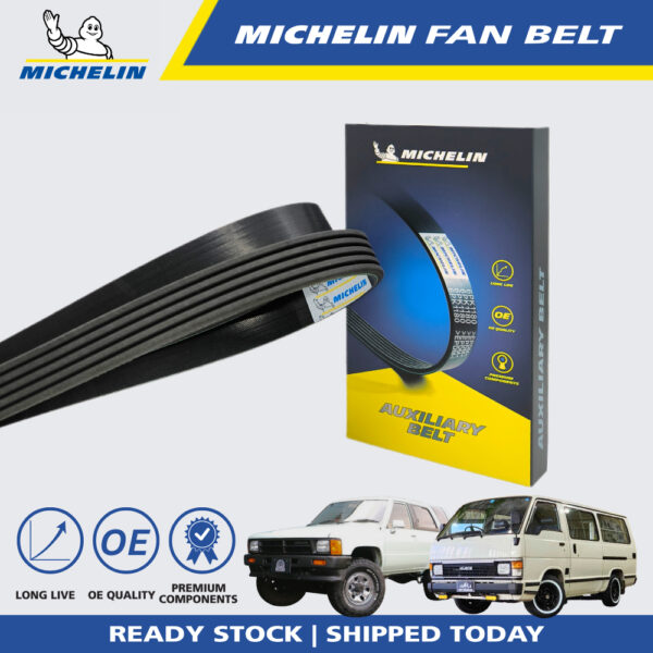 Second image of MICHELIN Toyota Hiace YH81 (Petrol) 1.8, Hilux YN61G 2.0, YM31 1.8 Fan Belt (5PK820)