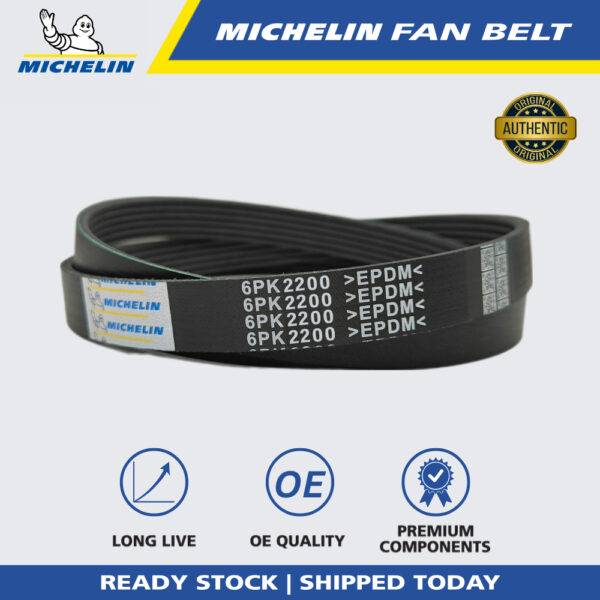 MICHELIN Mitsubishi ASX 4WD 2.0, Outlander Fan Belt (6PK2200)