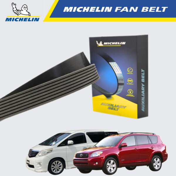 Second image of MICHELIN Toyota Alphard ANH20 2.4, RAV4, Camry ACV30 2.0 2.4 Fan Belt (7PK1905)