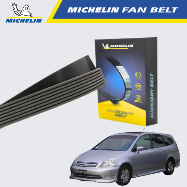 Second image of MICHELIN Nissan Honda Stream S7A 2.0 Fan Belt (7PK1765)