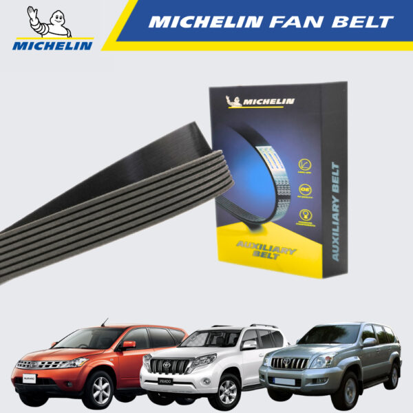 Second image of MICHELIN Nissan Murano Z50, Toyota Prado, Land Cruiser KDJ120 3.0 Fan Belt (7PK1640)