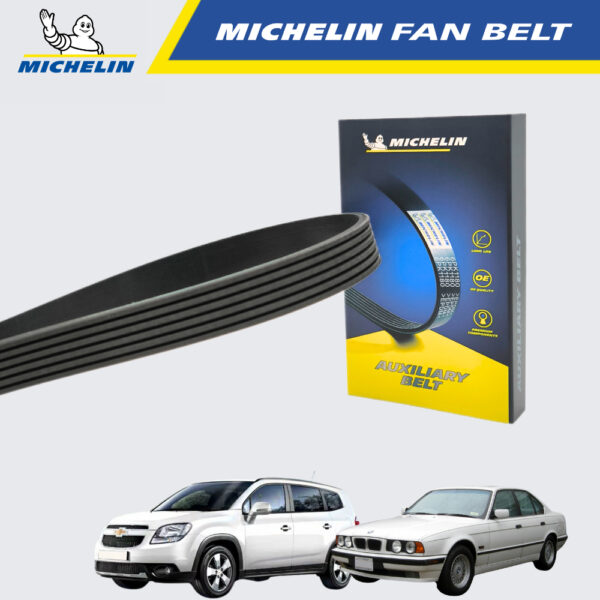 Second image of MICHELIN BMW E34 525I 24V , Chevrolet Orlando 1.8, Cruze 1.8 Fan Belt (6PK1555 / 6PK1557)