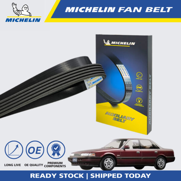 Second image of MICHELIN Mazda 626 2.0 A/C Fan Belt (5PK1070)