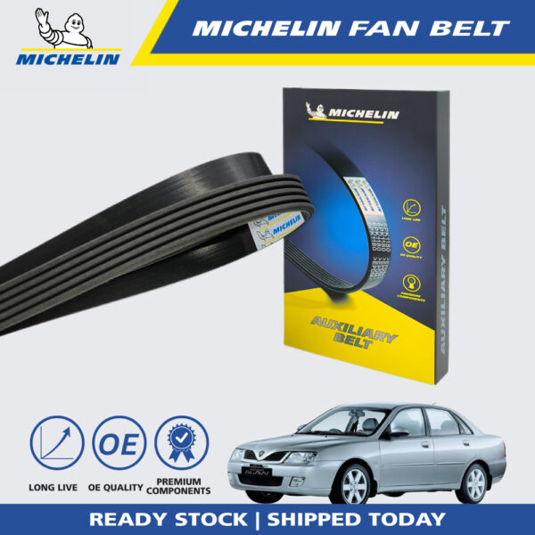 Second image of MICHELIN Proton Waja 1.6 (Manual) A/C Fan Belt (5PK1075)