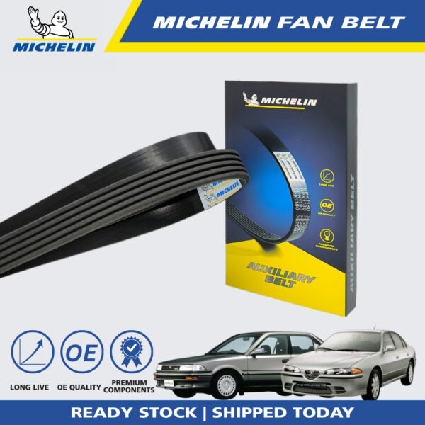 Second image of MICHELIN Proton Perdana, Toyota Harrier, Corolla EE90, Levin AE111, Ford Telstar Fan Belt (5PK1090)