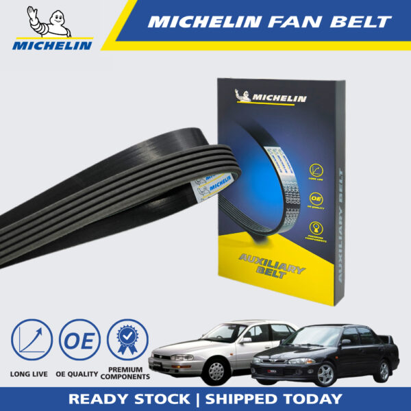 Second image of MICHELIN Proton Wira 1.8, Toyota Camry SXV10 2.2, Toyota Corona ST150 1.8 A/C Fan Belt (5PK1110)