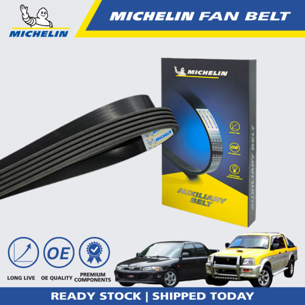 Second image of MICHELIN Proton Wira, Mitsubishi Storm L200 V6, Audi A8 Q7, Volkswagen Touareg Fan Belt (5PK1115)
